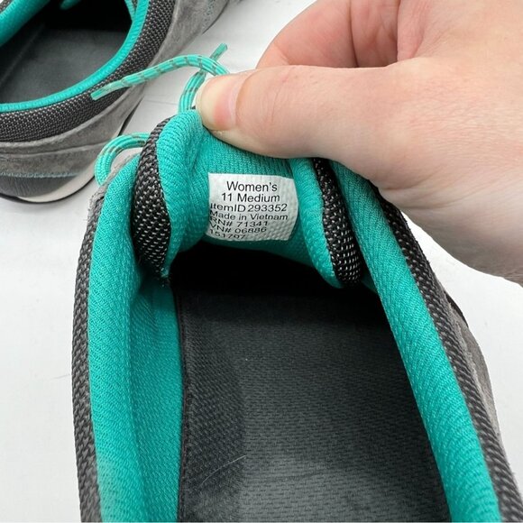 L.L.Bean Womens Beansport Feldspar Athletic Shoes 11M Gray Suede Activewear - Picture 8 of 8